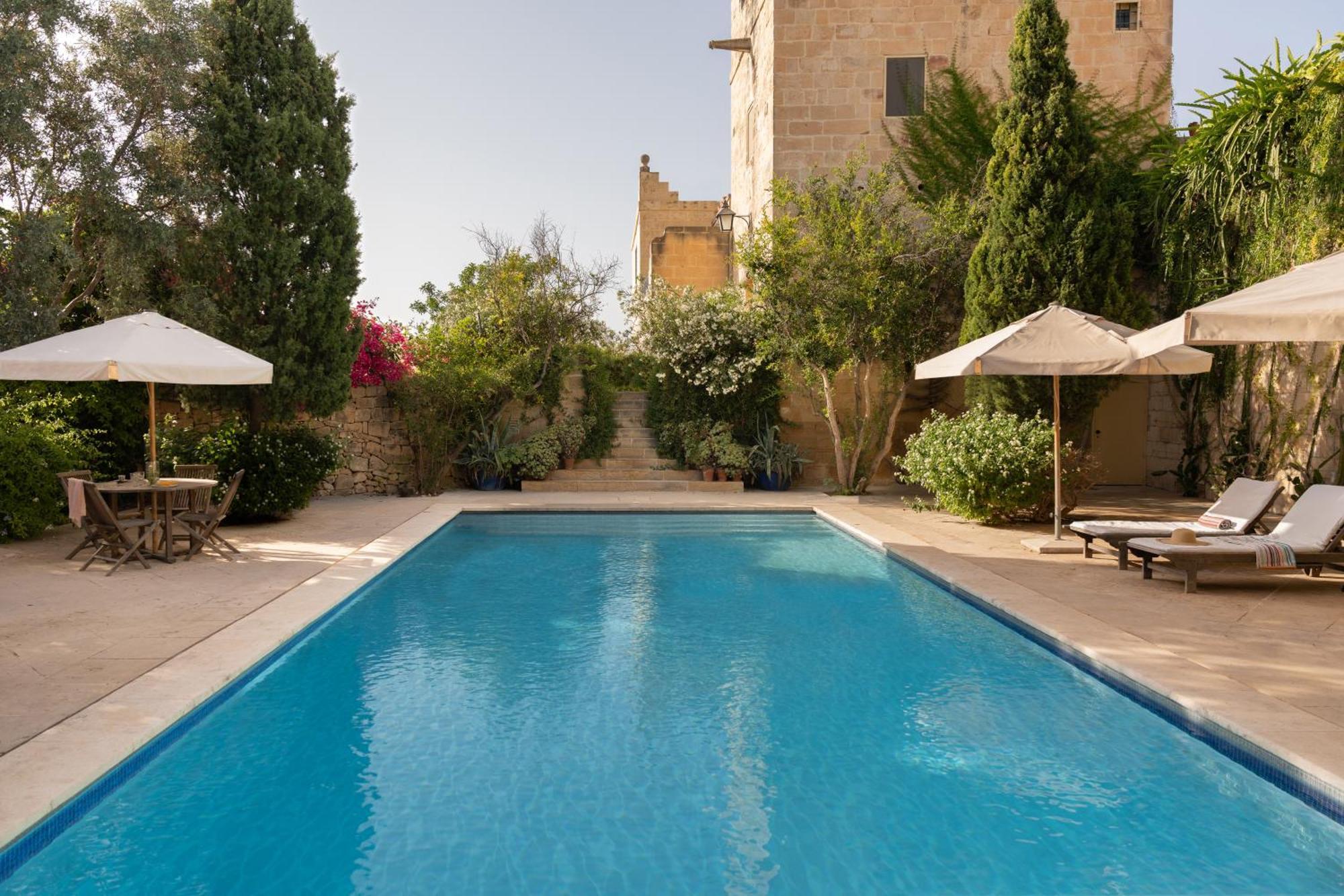 Casa San Rocco - Luxurious Grand 18Th C. Palace With Gardens & Pool Hal Ghaxiak 외부 사진